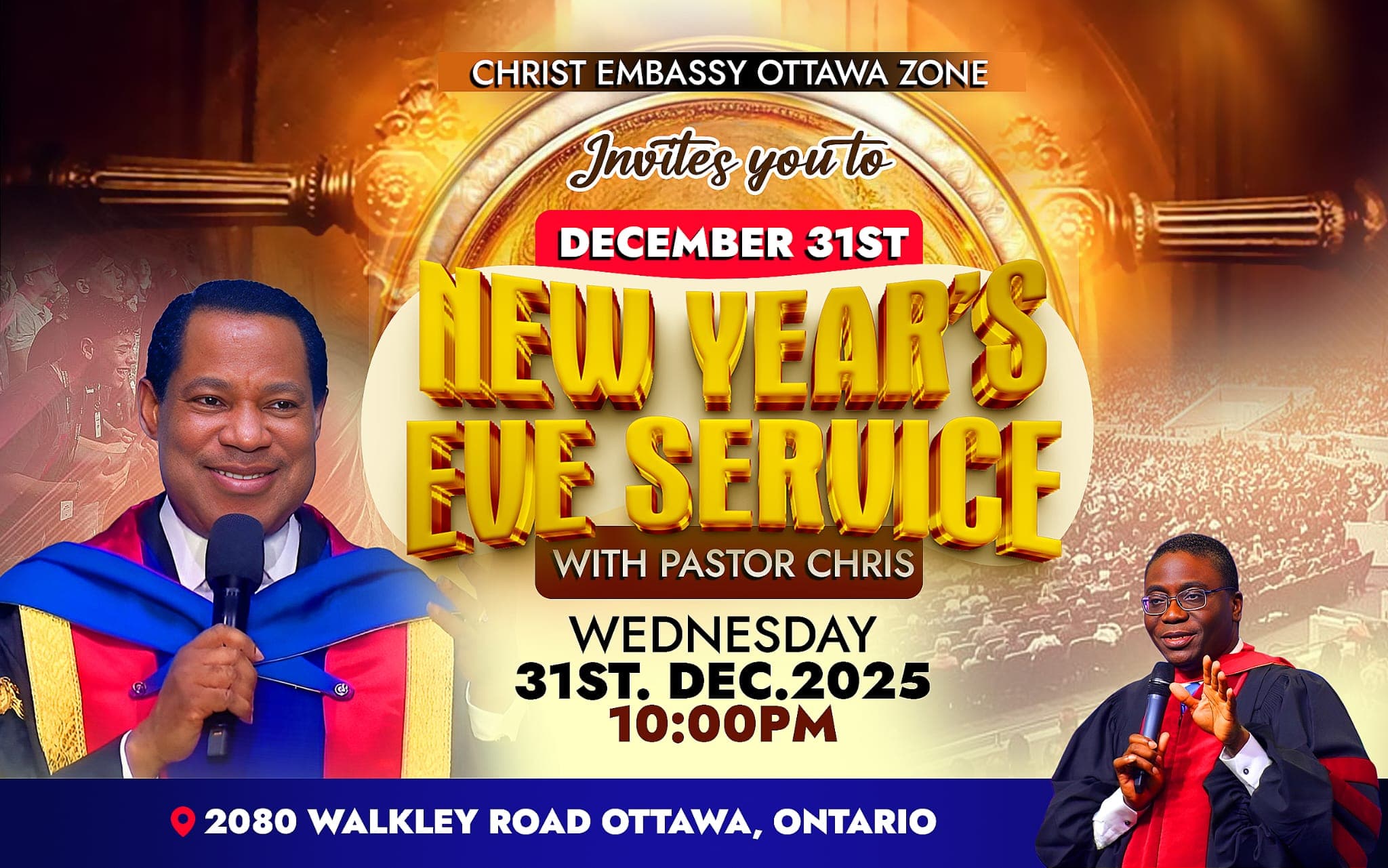 December 31st New Year's Eve Service
